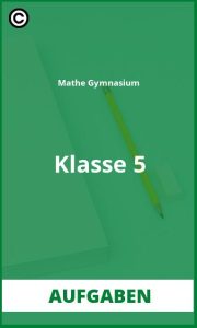 Aufgaben Mathe Gymnasium Klasse 5 Lösungen