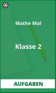 Aufgaben Mathe Mal Klasse 2 Lösungen